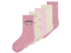 Name It summer sand mix strømper (5-pak)